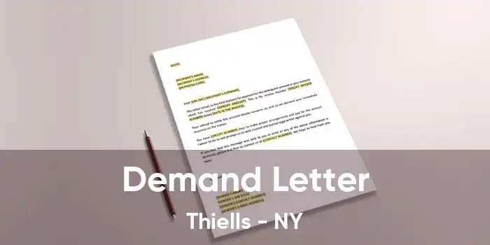 Demand Letter Thiells - NY