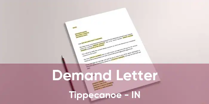  Demand Letter Tippecanoe - IN