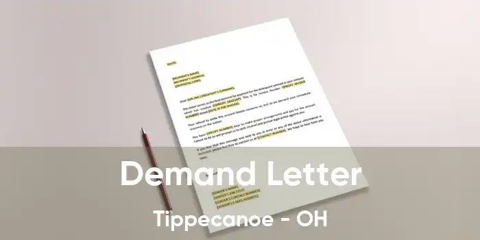 Demand Letter Tippecanoe - OH