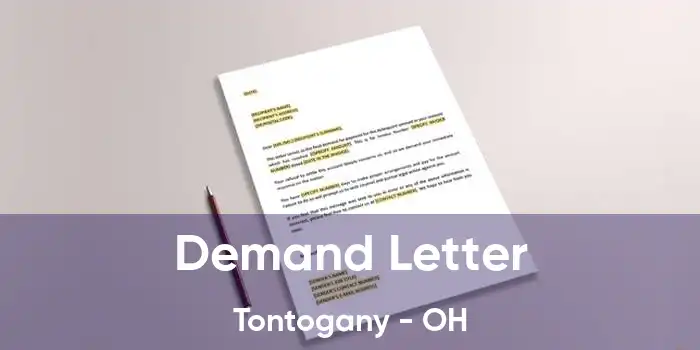 Demand Letter Tontogany - OH