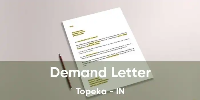 Demand Letter Topeka - IN