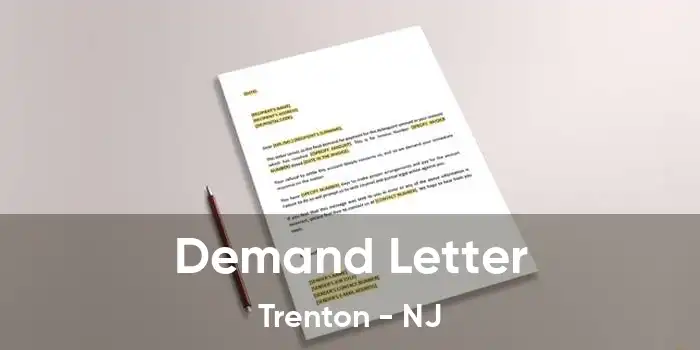 Demand Letter Trenton - NJ