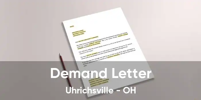 Demand Letter Uhrichsville - OH