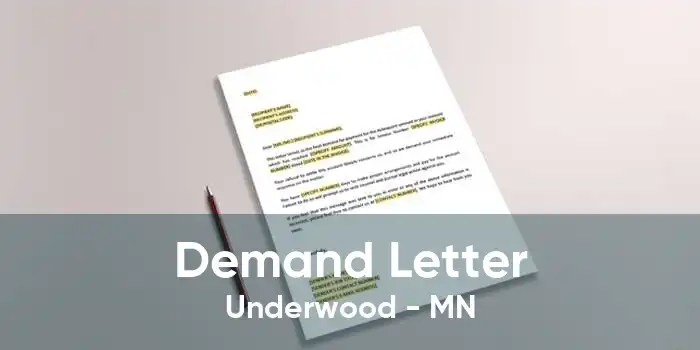 Demand Letter Underwood - MN