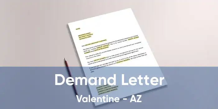 Demand Letter Valentine - AZ