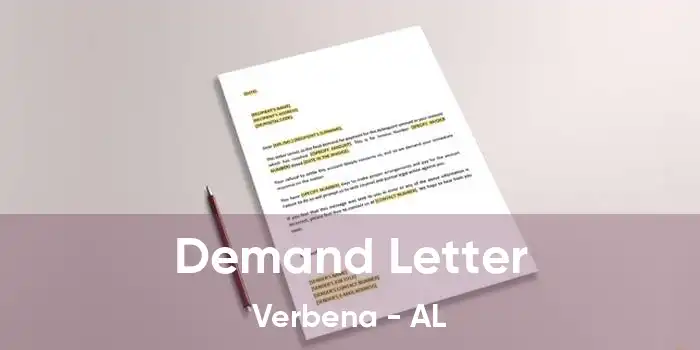 Demand Letter Verbena - AL