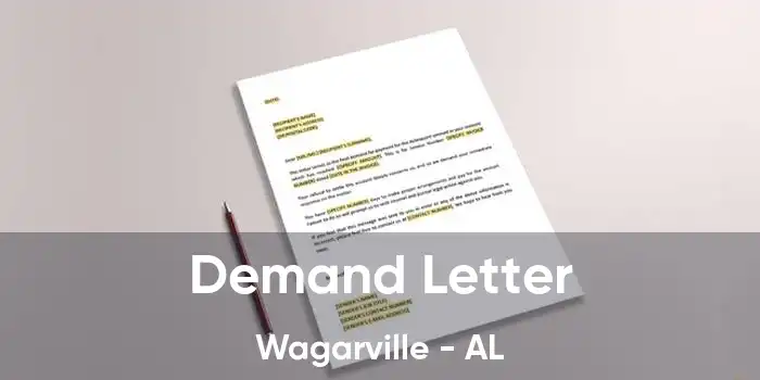 Demand Letter Wagarville - AL