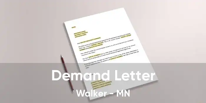 Demand Letter Walker - MN