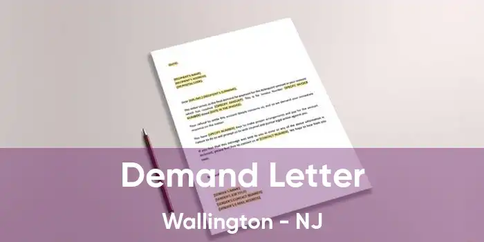 Demand Letter Wallington - NJ