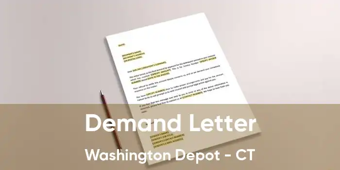 Demand Letter Washington Depot - CT