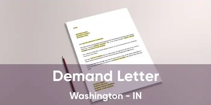  Demand Letter Washington - IN