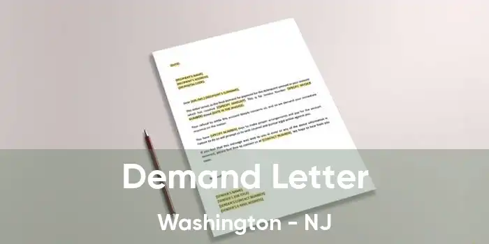 Demand Letter Washington - NJ