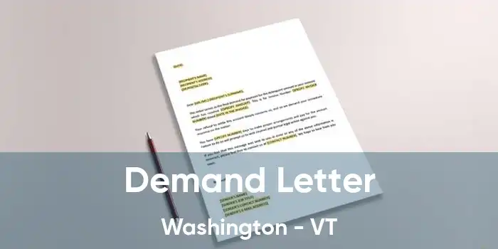 Demand Letter Washington - VT