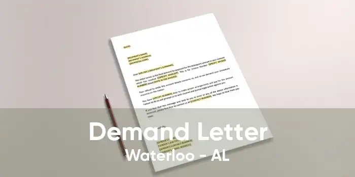Demand Letter Waterloo - AL