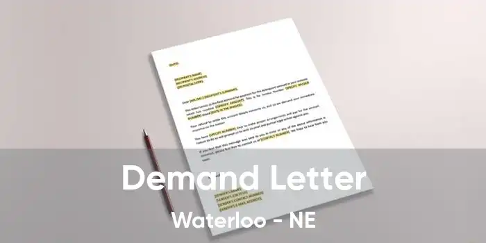 Demand Letter Waterloo - NE