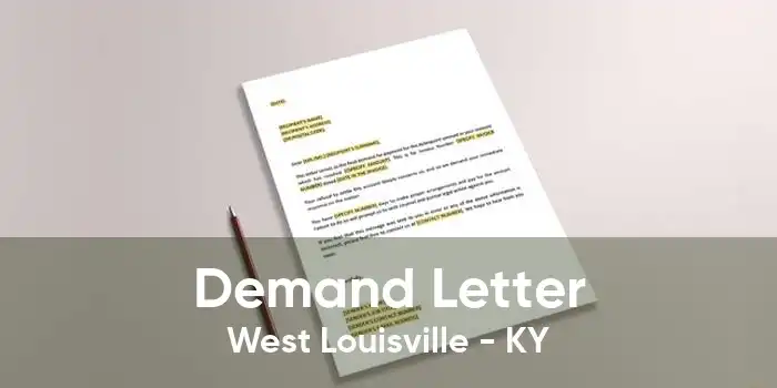 Demand Letter West Louisville - KY