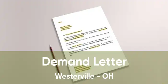 Demand Letter Westerville - OH