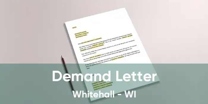 Demand Letter Whitehall - WI