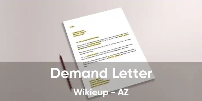 Demand Letter Wikieup - AZ