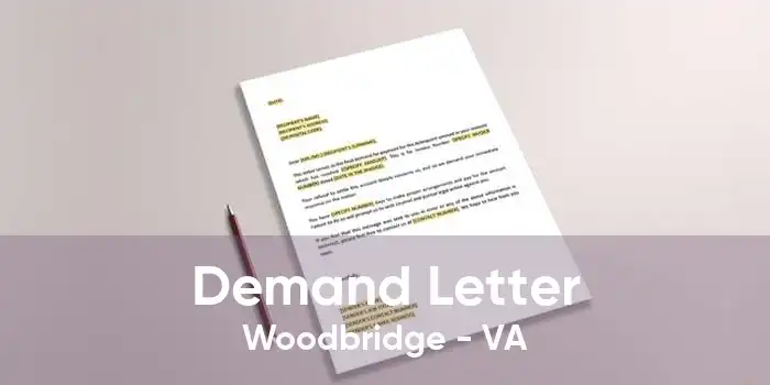 Demand Letter Woodbridge - VA