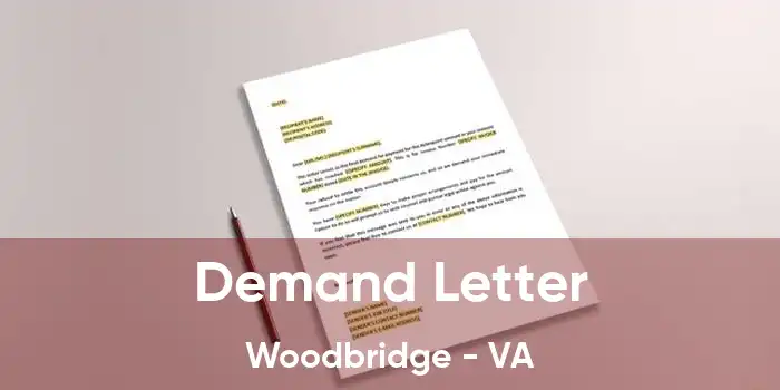 Demand Letter Woodbridge - VA