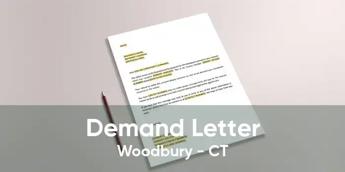Demand Letter Woodbury - CT