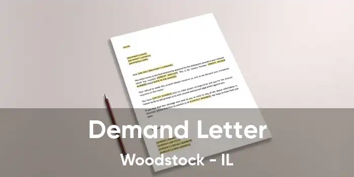 Demand Letter Woodstock - IL