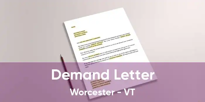 Demand Letter Worcester - VT