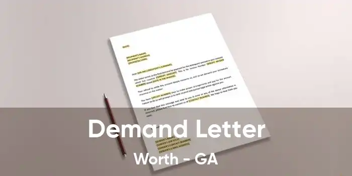  Demand Letter Worth - GA