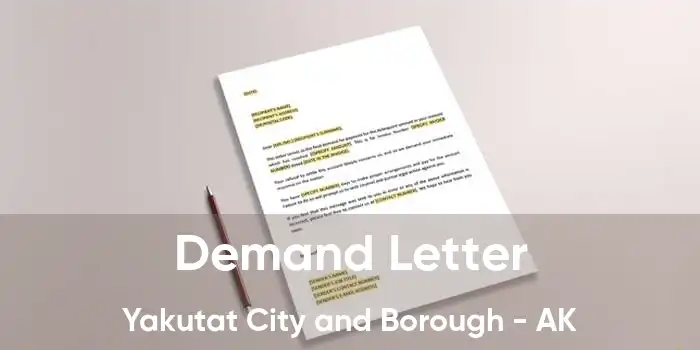  Demand Letter Yakutat City and Borough - AK