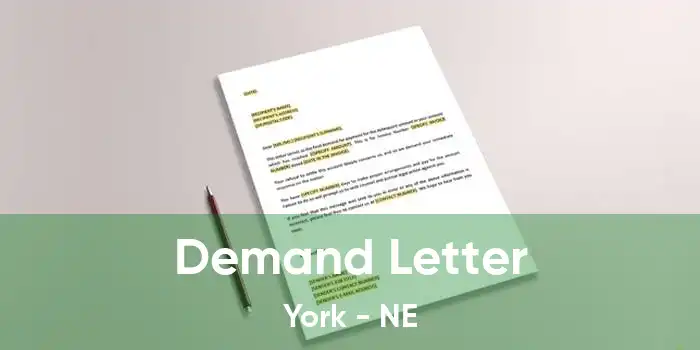  Demand Letter York - NE