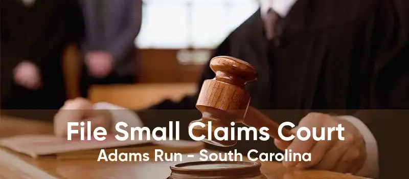File Small Claims Court Adams Run - South Carolina
