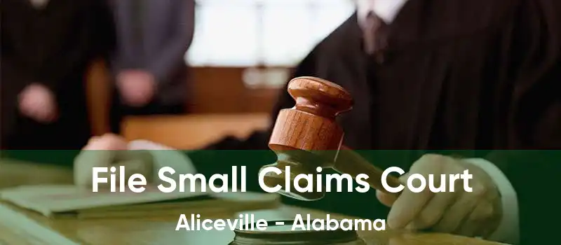 File Small Claims Court Aliceville - Alabama