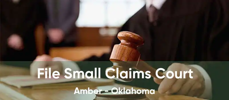 File Small Claims Court Amber - Oklahoma