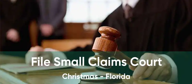 File Small Claims Court Christmas - Florida