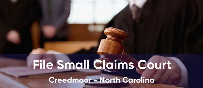 File Small Claims Court Creedmoor - North Carolina