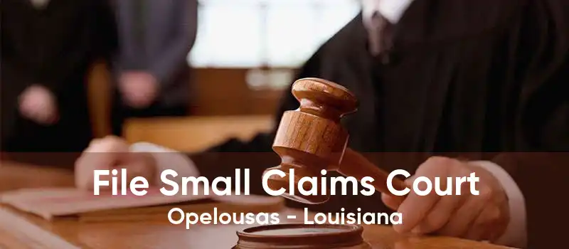 File Small Claims Court Opelousas - Louisiana