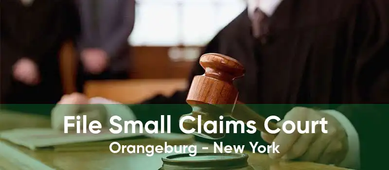 File Small Claims Court Orangeburg - New York
