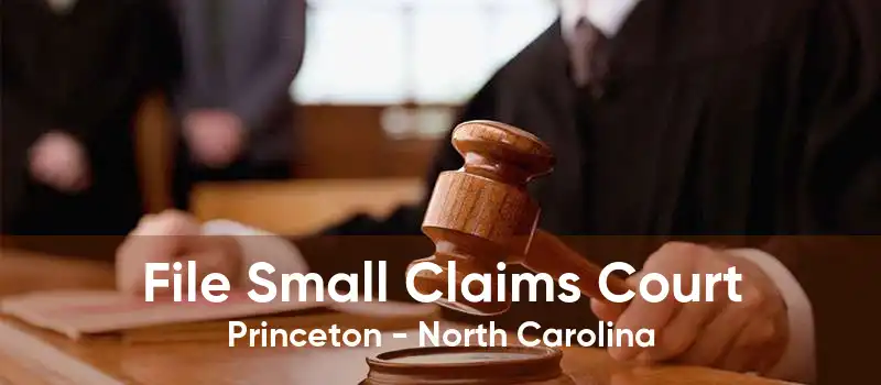 File Small Claims Court Princeton - North Carolina