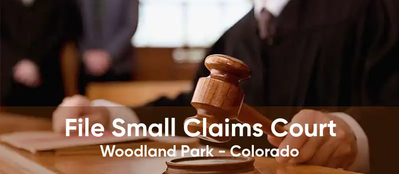 File Small Claims Court Woodland Park - Colorado