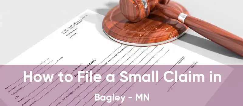 How to File a Small Claim in Bagley - MN