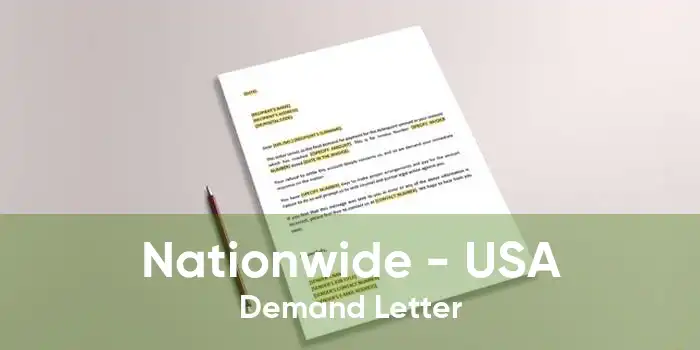 Nationwide - USA Demand Letter