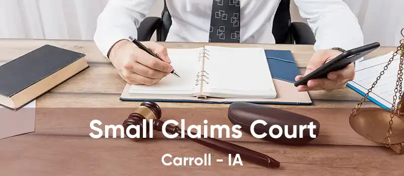  Small Claims Court Carroll - IA