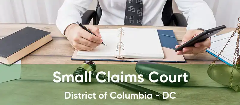  Small Claims Court District of Columbia - DC