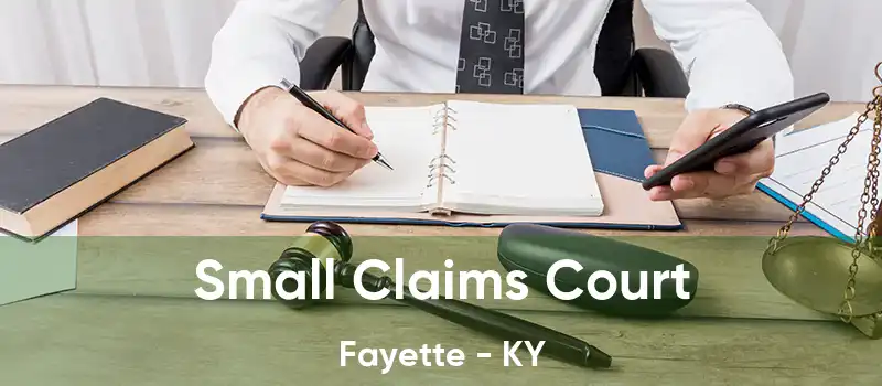  Small Claims Court Fayette - KY