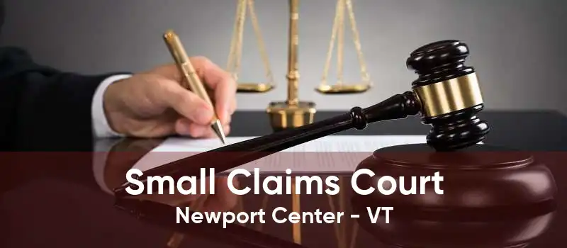 Small Claims Court Newport Center - VT