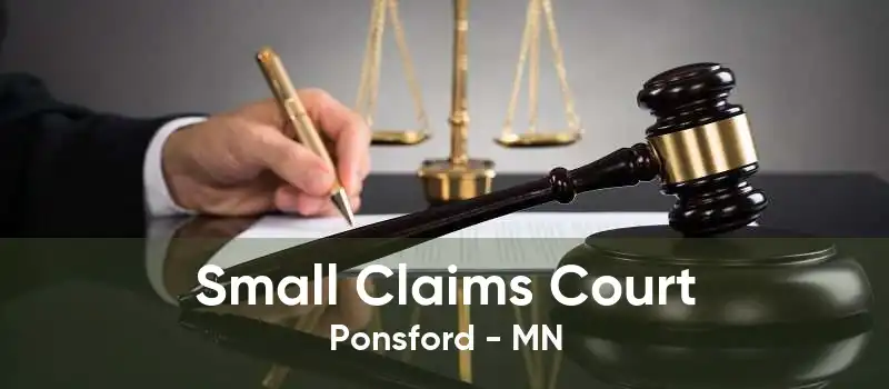 Small Claims Court Ponsford - MN