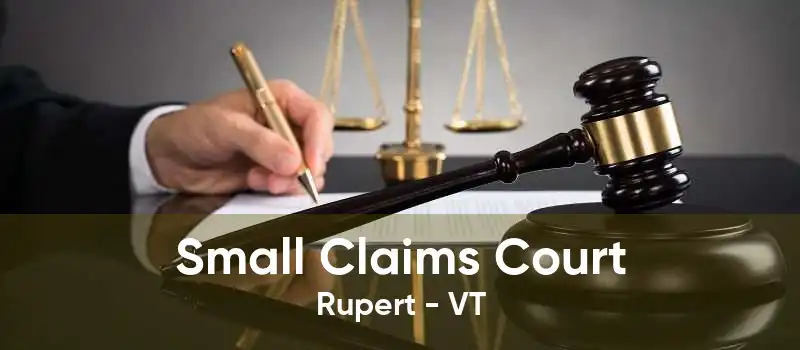 Small Claims Court Rupert - VT