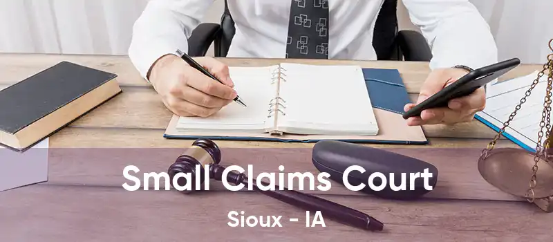  Small Claims Court Sioux - IA