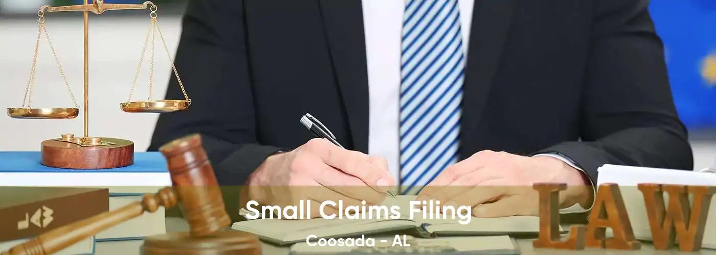 Small Claims Filing Coosada - AL